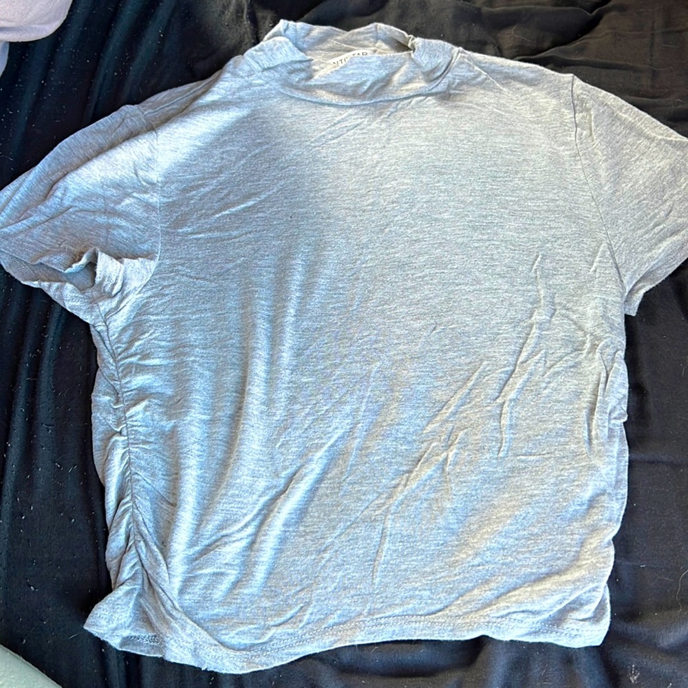 Turtle neck fitted shirt